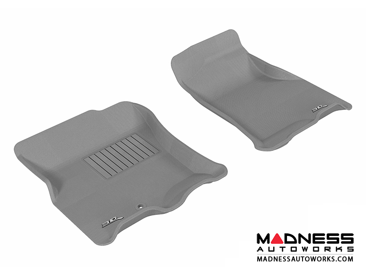Ford Expedition Floor Mats (Set of 2) - Front - Gray by 3D MAXpider